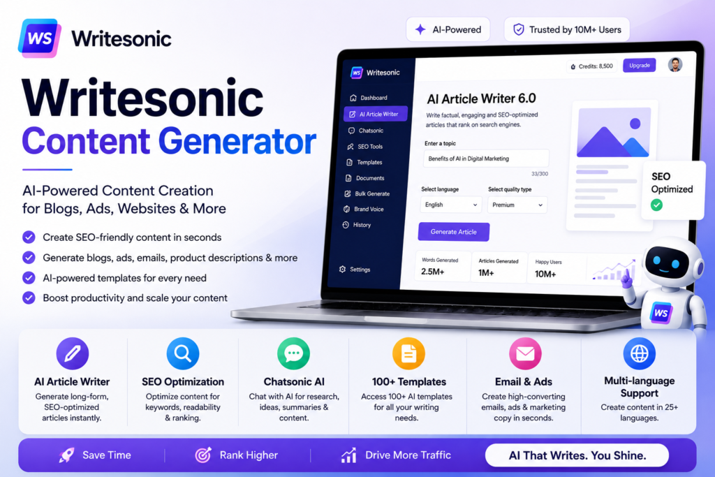 Writesonic Content Generator