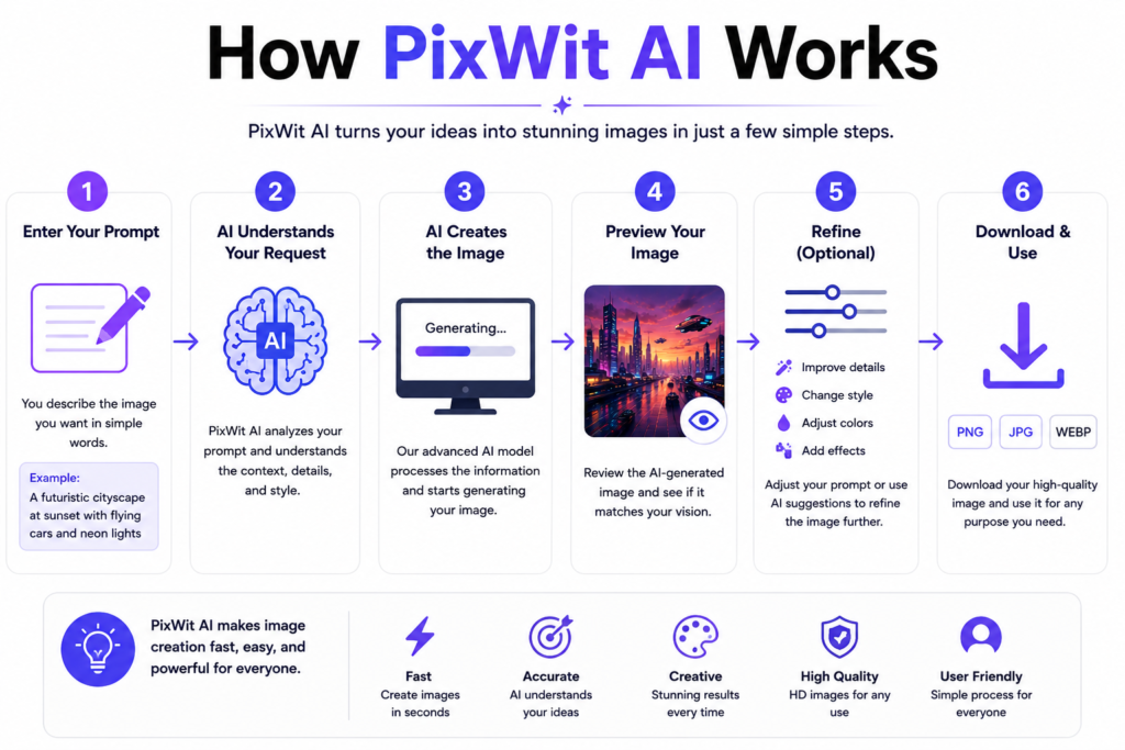 How PixWit AI Works