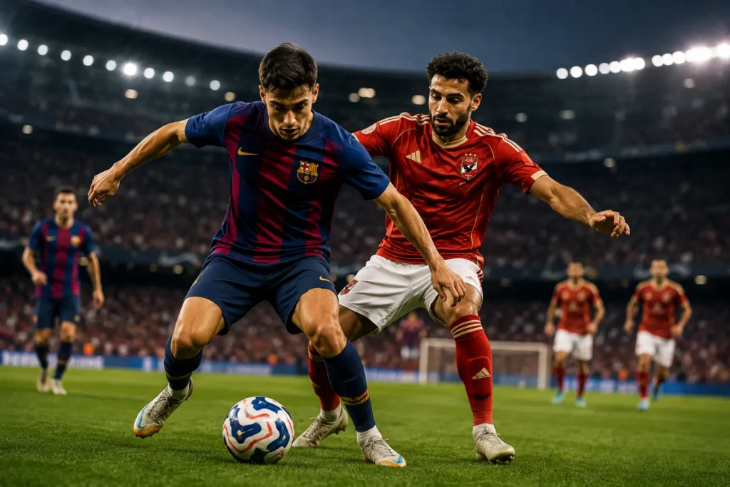 Barcelona vs Al Ahly score