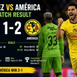 Juárez vs América match result