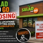 Salad And Go Closing